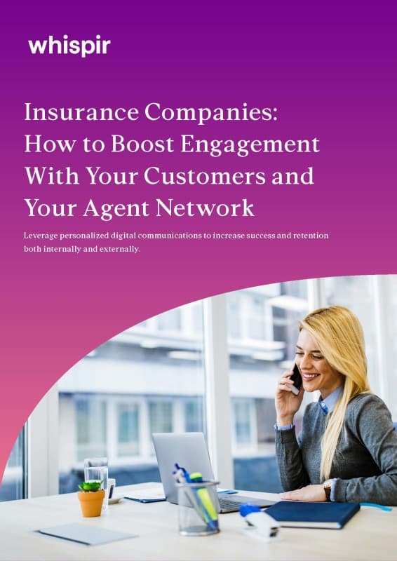 Cover - Whispir US Insurance ebook V6